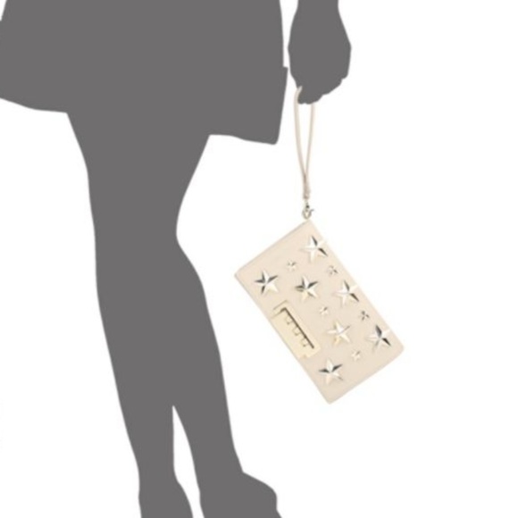 Zac Posen Earthette Embellished Leather Clutch - Picture 5 of 6